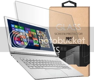 Tempered Glass Screen Protector for 15.6 Inches Laptop, 9H Hardness and... - Afbeelding 1 van 6