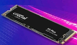 Crucial P3 2TB PCIe 3.0, NVMe, M.2 2280 Intene SSD (CT2000P3SSD8) - Afbeelding 1 van 4