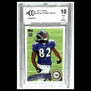 Torrey Smith Rookie #274 2011 Topps Rookie Baltimore Ravens Football NFL - Picture 1 of 3