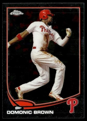 2013 Topps Chrome Domonic Brown Philadelphia Phillies #215 - Image 1 of 2