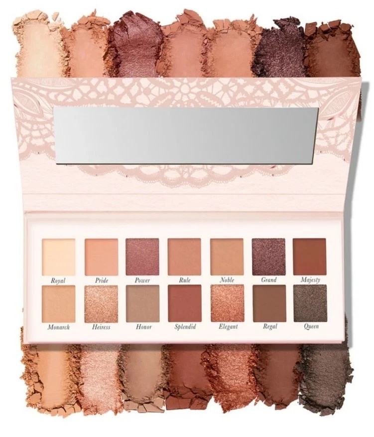 LAURA GELLER "Seasonless Staples" Reigning Rose 14 Multi-Finish Eyeshadows - Image 1 of 3