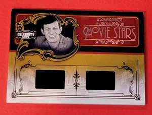 STAR TREK SPOCK LEONARD NIMOY WORN RELIC CARDS #d1/5 2008 CELEBRITY CUTS STARS - Picture 1 of 3