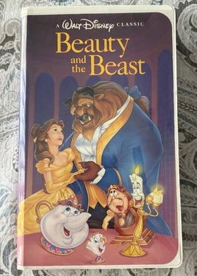 Rare Walt Disney's Beauty and The Beast VHS 1992 Black Diamond Classic - Image 1 of 4