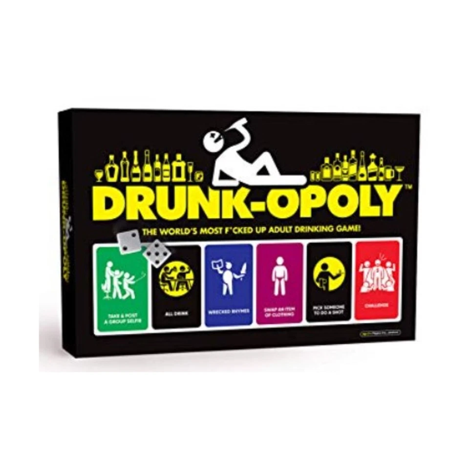 Imagination Gaming Family Games Drunk-opoly Box New - Image 1 of 1