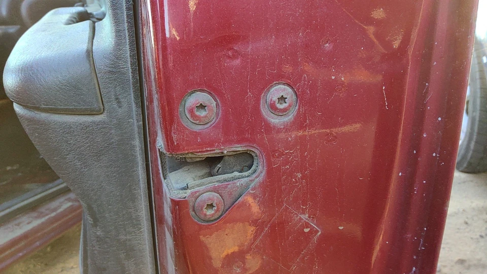 Dodge 2003-2005 pasajero neón pestillo de puerta delantera derecha con varillas/cables OEM Foto 1 de 2