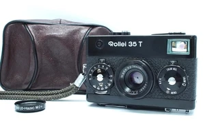 Meter works [MINT] Rollei 35 T 35mm Film Camera Black Tessar 40mm f3.5 Lens JPN - Picture 1 of 24