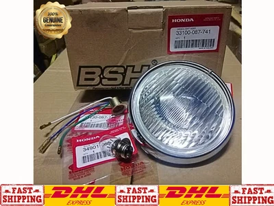 Faro pasaporte HONDA C70 C70M C50 C65 C90 ORIGINAL faro de repuesto Foto 1 de 4