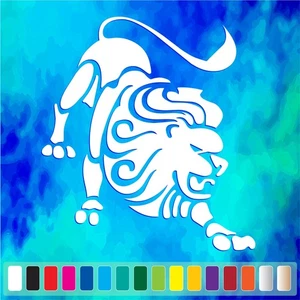 LEO Symbol cut vinyl decal #2 car truck window Astrology stickers - Bild 1 von 2