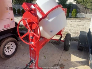 2023 Multiquip MC-94PH8 Towable 9-Cu Ft Concrete Mortar Mixer Trailer bidadoo - Picture 1 of 5