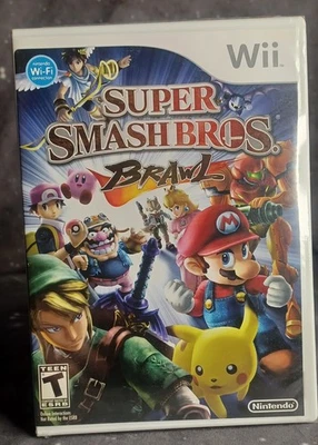 Wii Super Smash Bros. Brawl Sealed Unopened (Nintendo Wii, 2008) - Image 1 of 3