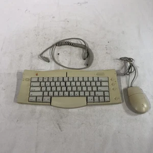 VINTAGE RARE APPLE M1242 ADJUSTABLE Ergonomic KEYBOARD Computer - Picture 1 of 9