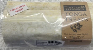 WHISPER BY TONGA TREATS 40PC 10X10 LAYER CAKE FOR TIMESLESS TREASURES - Picture 1 of 3