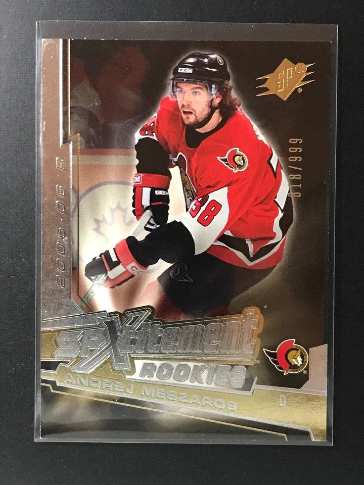 2005-06 SPx Spxcitement Rookies #XR-AM Andrej Meszaros /999 - Image 1 of 1
