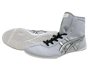 ASICS Wrestling Boxing Shoes EX-EO (Successor to TWR900) Gray x Silver - Picture 1 of 4