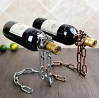 NEW Magical Suspension iron Chain Wine Racks One Bottle Wine Display Racks Stand
