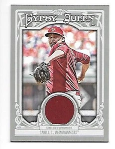 Trevor Cahill 2013 Zigeunerkönigin Relikt #GQR-TC Arizona KOSTENLOSER KOMBINIERTER VERSAND - Bild 1 von 1