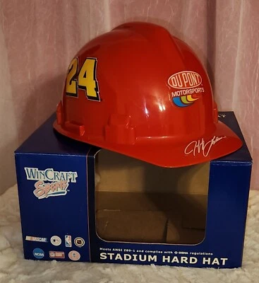 Vintage NASCAR 24 Jeff Gordan Stadium Hard Hat - Image 1 of 4