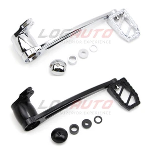 For Harley Touring Electra Glide FLHT 2008-2013 Brake Arm Lever w/ Pedal Peg Alu - Picture 1 of 10