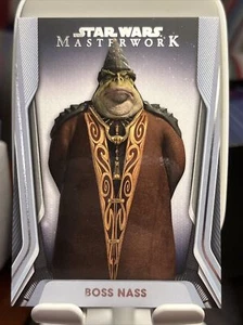 2021 Star Wars Masterwork: Base card #18 Boss Nass - Picture 1 of 2