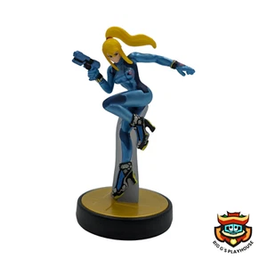 🕹️Amiibo Super Smash Bros - 040 Zero Suit Samus - Used - TESTED & FACTORY RESET - Bild 1 von 1