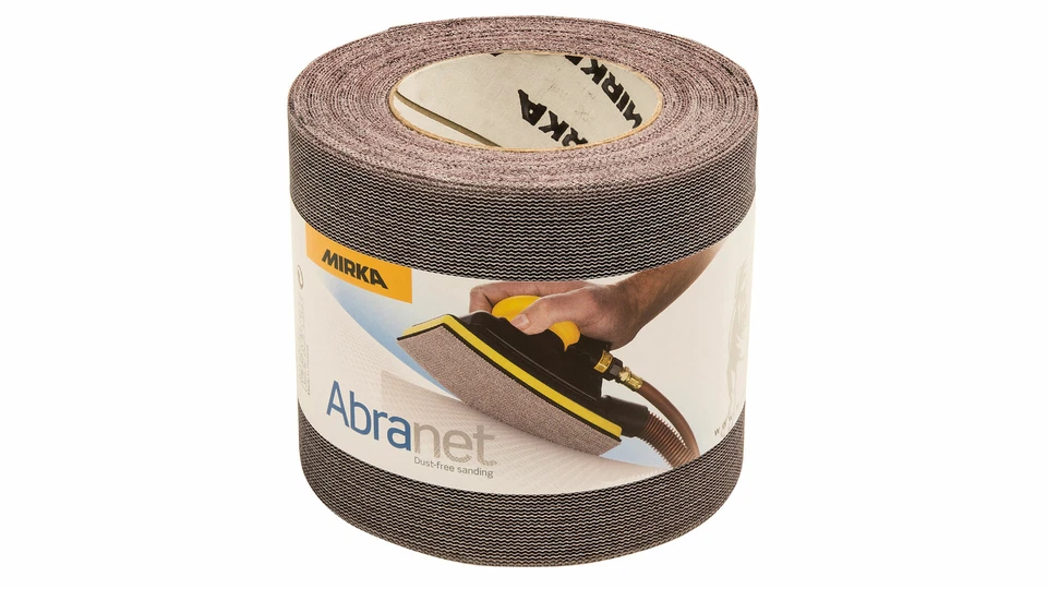 Mirka Abranet Schleifpapier Rolle 115mm x 10m Klett Gitternetz Körnung wählbar - Bild 1 von 1