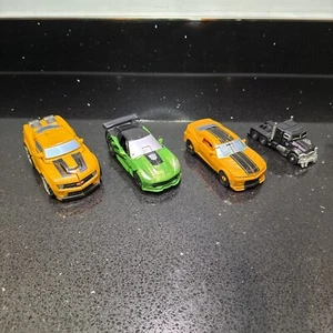 Transformer Cars Transforming Vehicles TOMY Hasbro 4 Cars Bundle Collection - Picture 1 of 23