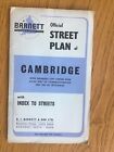 Barnett Street Plan of Cambridge, with Indexes to Streets.