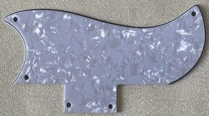 Custom For Gibson SG 61 Reissue Style Guitar Pickguard 4-Ply White Pearl - Picture 1 of 4