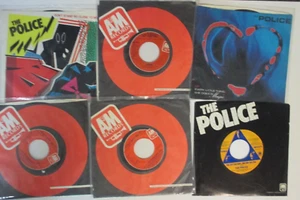 The Police 45's - SIX ! Sting, Stuart, Every Little Thing, Don't Stand, De Do Do - Picture 1 of 2