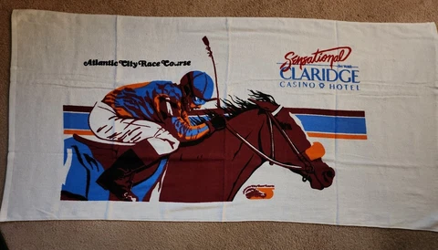 Atlantic City Race Course & Claridge Casino Beach Towel Giveaway Closed 2015 Cover
