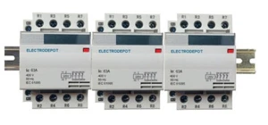 Contactor de iluminación de 12 polos normalmente abierto bobina de 110 V, juego de 4 x 3 30A, 40A - Imagen 1 de 2