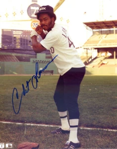 Chet Lemon signed 8x10 photo w/ Chicago White Sox INPERSON sig w/ COA - Picture 1 of 1