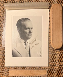 Yugoslam Marshal Tito photo with original signature Yugoslavia SFRY Serbia - Picture 1 of 7