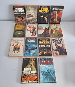 14 x Vintage War & Crime Novels Vintage Paperback Book Bundle - Bild 1 von 13