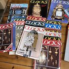 Clocks magazine job lot 1970's 1980's