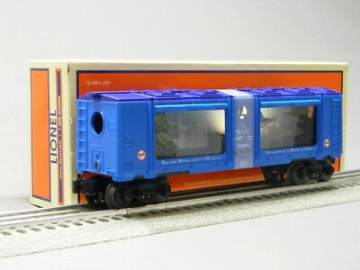 LIONEL SHARK AQUARIUM CAR RESCUE & RESEARCH O GAUGE railroad freight 2028020 NEW - Image 1 of 4
