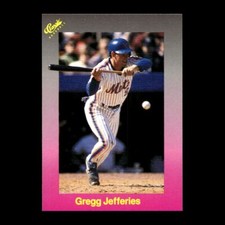 Gregg Jefferies 1989 Classic Travel New York Mets #154 R320I 98