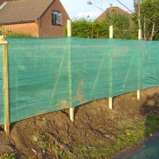 1m X 10m Heavy Duty Windbreak Shade Netting Green Privacy Fence With Eyelets