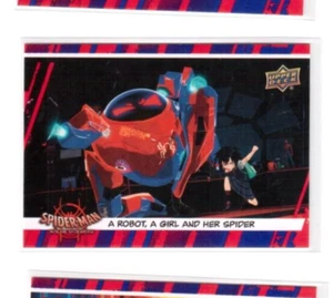 2022 UD Marvel Spider-Man INTO THE SPIDER-VERSE Peter Parker Red Card # 54 - Picture 1 of 2