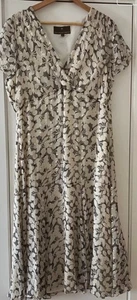 Beautiful Fenn Wright Manson Silk and Lined Dress 18 - Picture 1 of 10