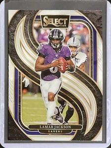 Lamar Jackson - 2024 Panini Select Football - Premier Level #121 - Bild 1 von 1