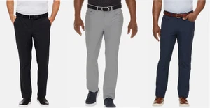 Greg Norman Ultimate Stretch 5 Pocket Herren Hose Navy Grau Schwarz 38x30 38x29 - Bild 1 von 18