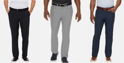 Брюки мужские Greg Norman Ultimate эластичные с 5 карманами темно-серые черные 38x30 38x29 - Изображение 1 из 4