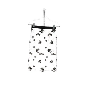INC Intl Concepts White Lace Floral Skirt - Picture 1 of 4