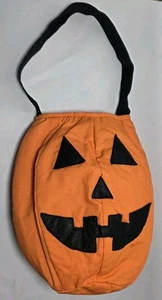 Halloween Jack O Lantern Trick Or Treat Plush Bag by Lindt Chocolates      (K8) - Picture 1 of 7
