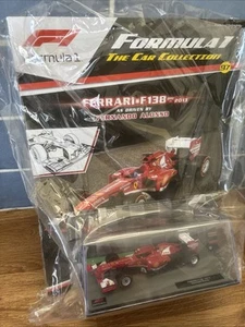 #97 Ferrari F138 Alonso Modelo Panini F1 Fórmula Uno Colección Coche Revista - Imagen 1 de 6