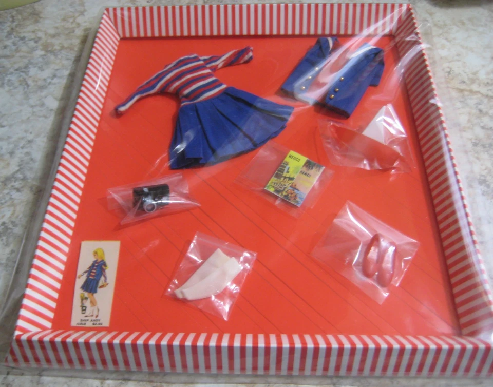 MUÑECA DE COLECCIÓN MATTEL BARBIE SKIPPER #1918, SE ENVÍA HOY, ATUENDO, COMPLETA 1965 Foto 1 de 4