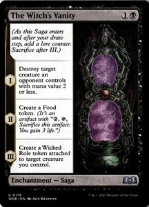 The Witch's Vanity (Wilds of Eldraine #119) | Lightly played - Picture 1 of 2