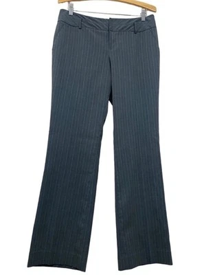 Pantalones de vestir profesionales vintage Mossimo elásticos a rayas corte bota para mujer 8’s Foto 1 de 4