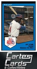 Jeff Stone 1989 ProCards Minor League Team Sets #1510  Oklahoma City 89ers